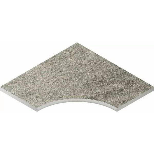 Бордюр Italon Нордика X2 620090001059 Сильвер Анголаре Раунд 60x60