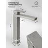 Смеситель для раковины Filarete Fing FL6040NK высокий, никель фото 9