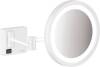 Косметическое зеркало Hansgrohe AddStoris 41790700 матовый белый