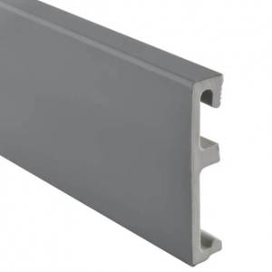 Плинтус Salag Alpha AP81M2 Szary (Серый) 2400x80x16