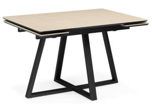 Керамический стол Notta Памелла 664957 okara light yellow / черный