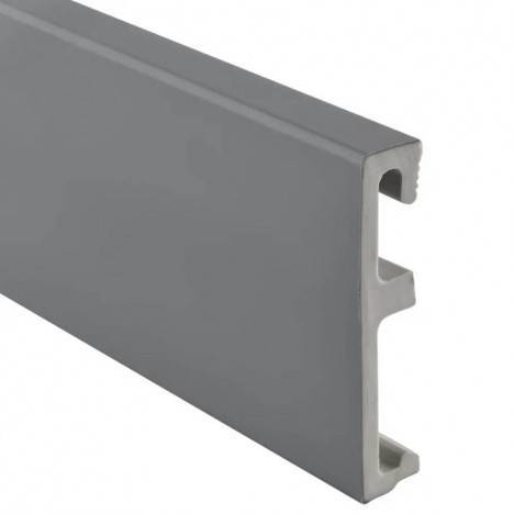 Плинтус Salag Alpha AP81M2 Szary (Серый) 2400x80x16