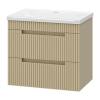 Тумба с раковиной Brevita Ariana - 60 Капучино 51x59x39
