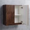 Шкаф Belbagno Fly-Marino FLY-MARINO-700-2A-SC-RW-P 70x30x75 Rovere Moro подвесной с двумя распашными дверцами с доводчиками, двойной фото 2