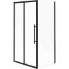 Душевой уголок Esbano Flex ESOGF128PSB 120x80 профиль черный, стекло прозрачное
