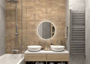 Зеркало с подсветкой Art&Max Sanremo AM-San-550-DS-F