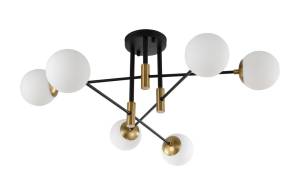 Потолочный светильник Crystal Lux Fidel Pl6 Black