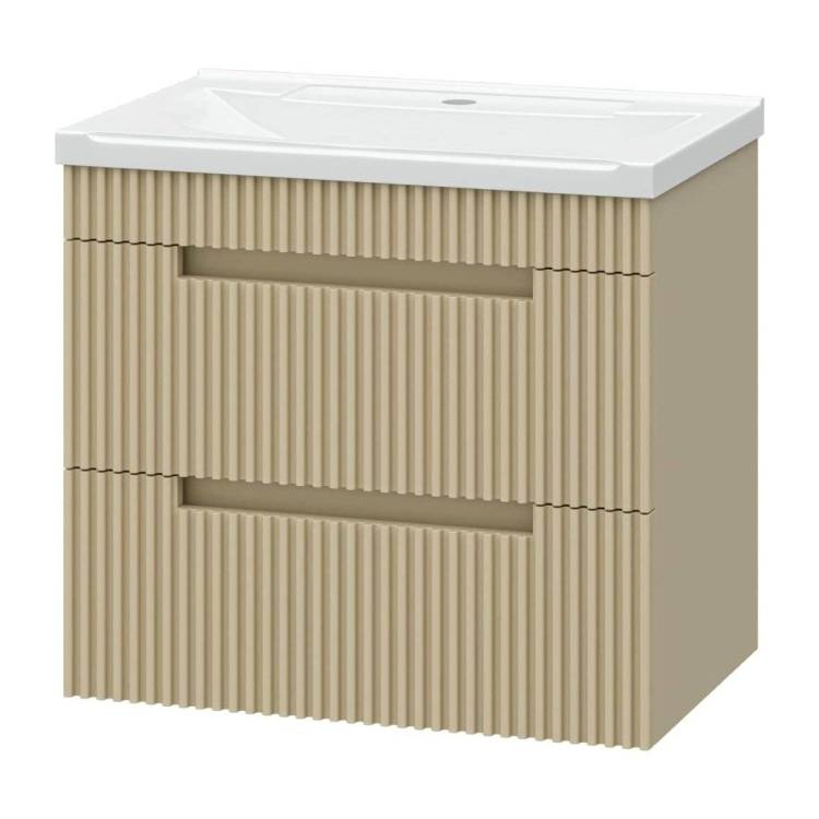 Тумба с раковиной Brevita Ariana - 60 Капучино 51x59x39