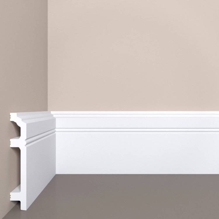 Плинтус напольный Bello Deco XPS POLYMER П 12 00-00004620 200x2x12