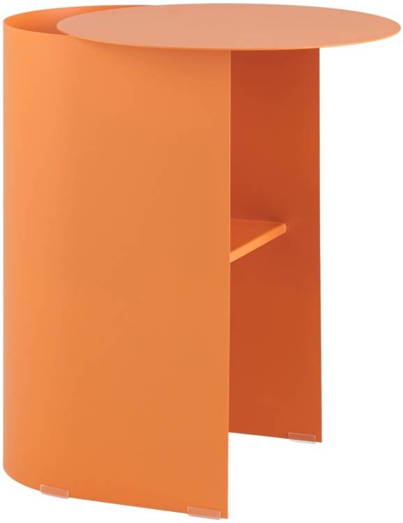 Журнальный столик Stool Group Floire MT-143 DB-009 металл оранжевый
