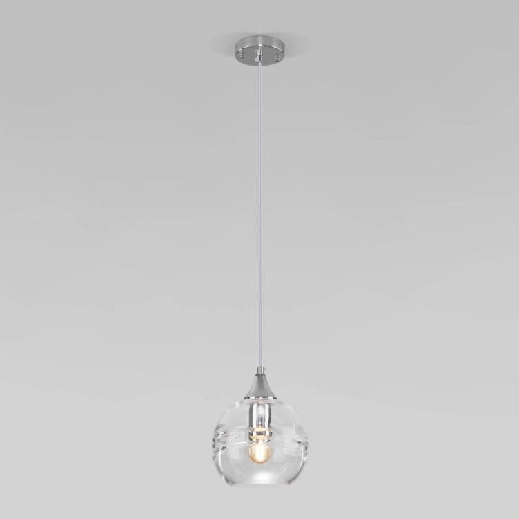 Подвесной светильник Eurosvet Lotus 50221/1 прозрачный