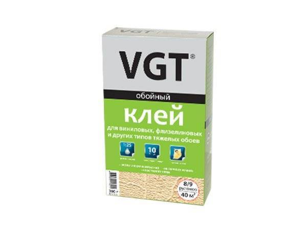 VGT КЛЕЙ ДЛЯ ТЯЖЕЛЫХ ОБОЕВ, виниловые, флизелиновые и пр. (0,3кг)