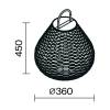 Уличный переносной светодиодный светильник Outdoor Plet OSL599FL-L5B3K фото 6