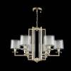 Люстра Crystal Lux NICOLAS SP-PL6 GOLD/WHITE фото 2
