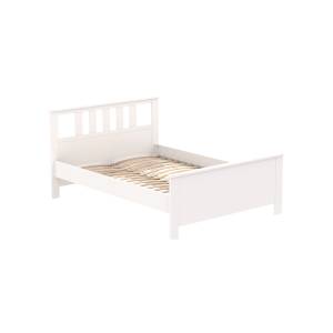 Кровать двуспальная 2.08.04.060.1 Гуд Лакк Сага Белая