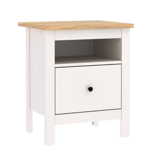 Тумба Гуд Лакк Сага 2.08.03.010.14 Белый/ясень