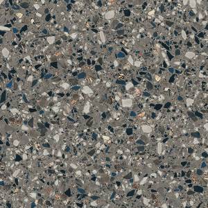 Керамогранит Kutahya Terrazzo 55014066R Antrasit Rektifiye 80x80