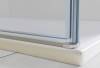Душевой уголок Vincea Extra VSR-1E901090CGB 1000x900, профиль черный, стекло тонированное фото 4