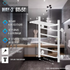 Полотенцесушитель электрический Ника Way-3 60/50 с полкой, белый матовый фото 2