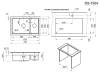Мойка кухонная Granula Kitchen Space KS-7304 черный фото 3