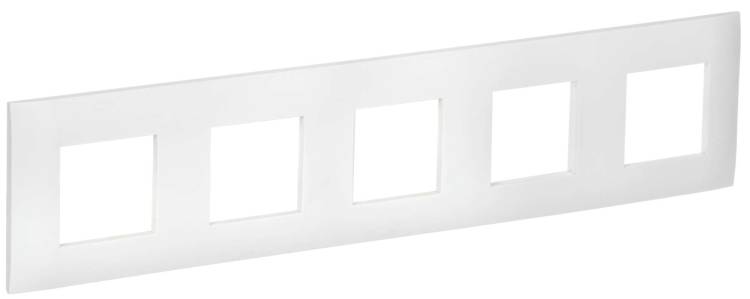 Рамка 5-постовая IEK Skandy SK-M52-K01 арктический белый