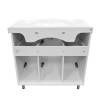 Тумба с раковиной Comforty Сочи-85 00004134639 белый фото 4