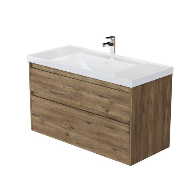 Тумба с раковиной Aquanet Nova Lite 2.0 110 365918 Дуб рустикальный