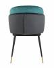 Стул Stool Group Пенелопа FDC8054 FUT-83 + FUT-74 бирюзовый+антрацит фото 4