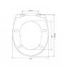 Крышка-сиденье Berges Zet SO 010503 с микролифтом фото 2