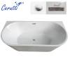 Акриловая ванна Cerutti Spa Vettore W CT9345 1700x750x560 фото 4