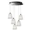 Подвесная светодиодная люстра iLedex Flora WD8007-5 CR фото 3