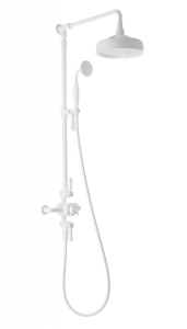 Душевая стойка Wonzon & Woghand WW-B3041-MW с термостатом, белый