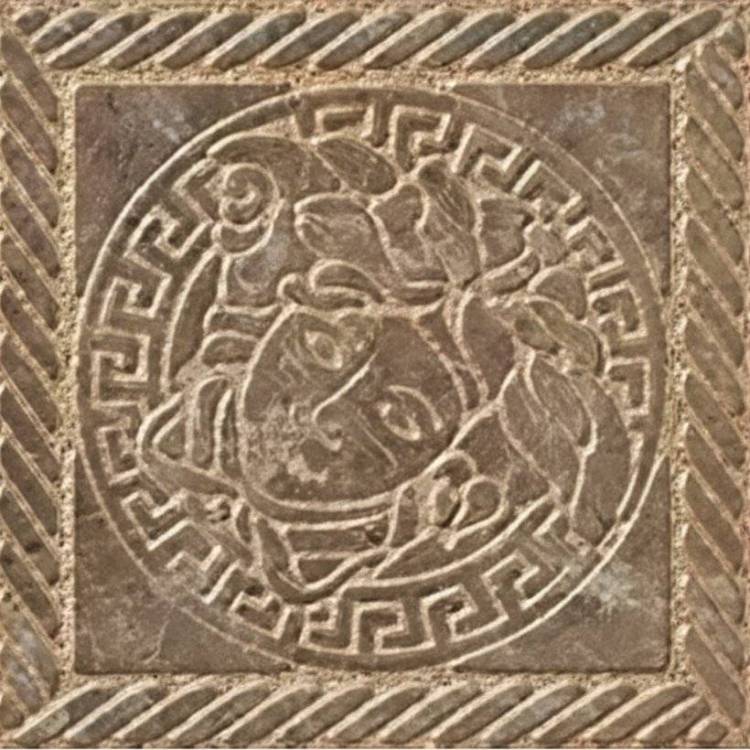 Вставка Versace Marble G0240307 Tozzetto Medusa Marron Sab 11.5x11.5