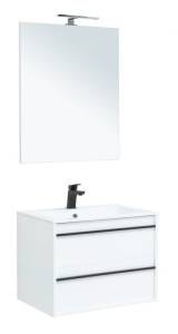 Мебель для ванной Aquanet Lino 70 271953 белый матовый, 1383x700x500