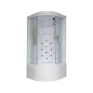 Душевая кабина Royal Bath RB90NRW-C с высоким поддоном, с гидромассажем и парогенератором