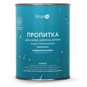 Пропитка водоотталкивающая для камня, кирпича, бетона Elcon Aqness 0.9 л