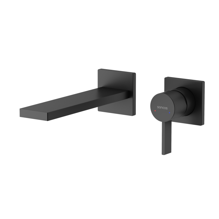 Смеситель для раковины Sancos Linn SC9021MB черный