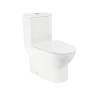 Унитаз-компакт Royce Bianco RCT-131604WH безободковый, сиденье микролифт, белый