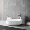 Раковина Vincea Solid Surface VBS-6S16MW из искусственного камня, 450x450x130, накладная, цвет белый матовый фото 2