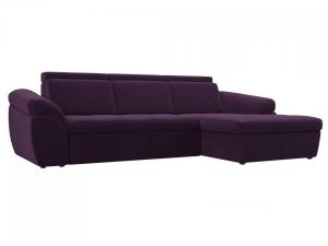 Диван угловой Лига диванов Мисандра 109639 Фиолетовый
