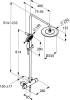 Душевая стойка Kludi Freshline dual shower system 6709205-00 фото 9