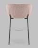 Стул полубарный Stool Group Тисдейл LV-115-S390-01 розово-персиковый, букле фото 5