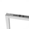 Душевая дверь в нишу Vincea Slim Soft VDS-1SS130CL 1300x2000, профиль хром, стекло прозрачное фото 3