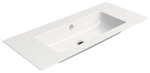 Раковина GSI Pura 8844111 белый глянцевый, 100x50