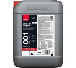 Огнебиозащита Neomid 001 Superproff бесцветная 12 кг