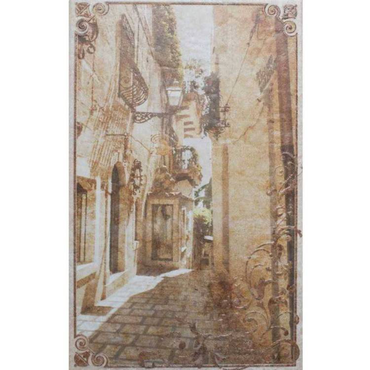Декор Шахтинская плитка Palermo 10301001648 Beige 01 25x40