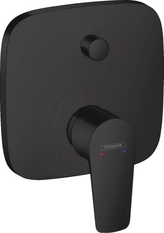 Смеситель для ванны с душем Hansgrohe Talis E 71474670 матовый черный