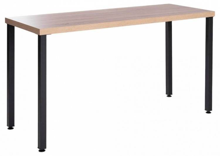 Стол письменный Гуд Лакк Ингар S01408 Дуб беленый/черный