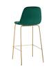 Набор из 2 барных стульев Stool Group Валенсия SN OS-001B HLR-56 gl X2 зеленый, золотые ножки фото 5