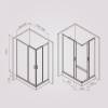 Душевой уголок Am.Pm Gem W90G-403-120290-BT профиль черный матовый, стекло прозрачное, 120x90 фото 8